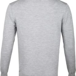 Truien Van Merino Wol Profuomo Pullover Merino V-Hals Grijs -Truien & Vesten Verkoop winkel 13779 7