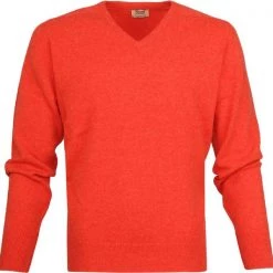 Lamswollen Truien William Lockie Pullover Lamswol V Inferno