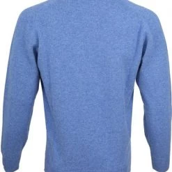 Lamswollen Truien William Lockie Pullover Lamswol V Clyde Blue 11 Lamswollen Truien William Lockie Pullover Lamswol V Clyde Blue -Truien & Vesten Verkoop winkel 13935 6 1