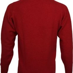 Lamswollen Truien William Lockie Pullover Lamswol V Poppy -Truien & Vesten Verkoop winkel 2622 11