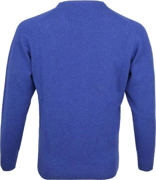 Lamswollen Truien William Lockie Pullover Lamswol V Persian Royal Blue 6 Lamswollen Truien William Lockie Pullover Lamswol V Persian Royal Blue - Afbeelding 6