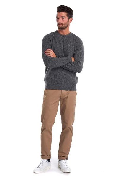 Wollen Truien Voor Heren Barbour Pullover Wol Tisbury Grijs 6 Wollen Truien Voor Heren Barbour Pullover Wol Tisbury Grijs - Afbeelding 6