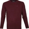 Wollen Truien Voor Heren Barbour Tisbury Trui Wol Bordeaux