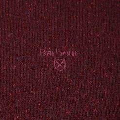 Wollen Truien Voor Heren Barbour Tisbury Trui Wol Bordeaux -Truien & Vesten Verkoop winkel 60293 2 1