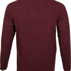 Wollen Truien Voor Heren Barbour Tisbury Trui Wol Bordeaux -Truien & Vesten Verkoop winkel 60293 3 1