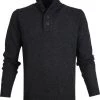 Wollen Truien Voor Heren Barbour Trui Wol Patch Antraciet