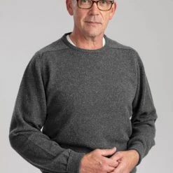 Lamswollen Truien William Lockie O Lamswol Grijs -Truien & Vesten Verkoop winkel 60843 4