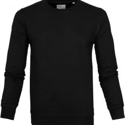 Sweaters Colorful Standard Sweater Deep Black -Truien & Vesten Verkoop winkel 61285 1 1