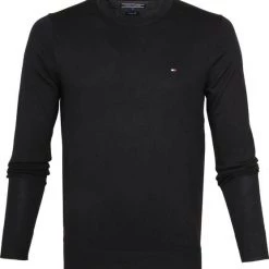 Tommy Hilfiger Pullover O-Hals Zwart -Truien & Vesten Verkoop winkel 61693 1 1