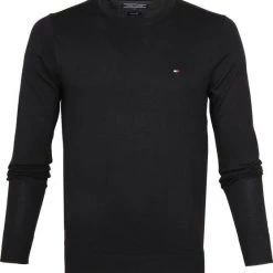 Tommy Hilfiger Pullover O-Hals Zwart