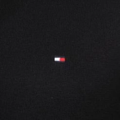 Tommy Hilfiger Pullover O-Hals Zwart -Truien & Vesten Verkoop winkel 61693 2 1