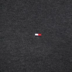Tommy Hilfiger Pullover O-Hals Antraciet -Truien & Vesten Verkoop winkel 61694 2 1