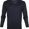 Tommy Hilfiger Pullover V-Hals Navy