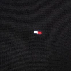 Tommy Hilfiger Pullover V-Hals Zwart -Truien & Vesten Verkoop winkel 61697 2 1