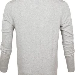 Tommy Hilfiger Pullover O-Hals Lichtgrijs -Truien & Vesten Verkoop winkel 61714 3 1