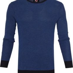 Suitable Katoen Bince Pullover Blauw 11 Suitable Katoen Bince Pullover Blauw -Truien & Vesten Verkoop winkel 63413 1 1