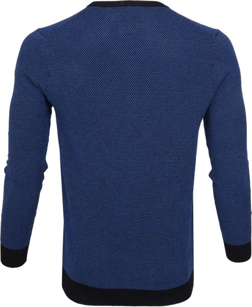 Suitable Katoen Bince Pullover Blauw 4 Suitable Katoen Bince Pullover Blauw - Afbeelding 4