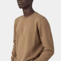 Sweaters Colorful Standard Sweater Organic Camel -Truien & Vesten Verkoop winkel 64071 5