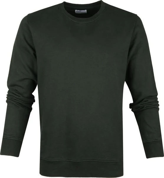 Sweaters Colorful Standard Sweater Organic Donkergroen 1 Sweaters Colorful Standard Sweater Organic Donkergroen