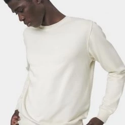 Sweaters Colorful Standard Sweater Organic Off-white -Truien & Vesten Verkoop winkel 64221 5