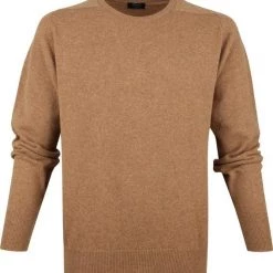 Wollen Truien Voor Heren William Lockie Lamswol Camel -Truien & Vesten Verkoop winkel 64275 9 1