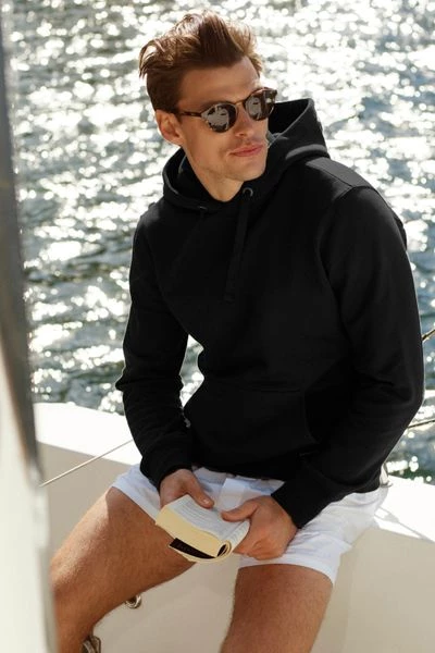 Hoodies Bjorn Borg Centre Hoodie Zwart 4 Hoodies Bjorn Borg Centre Hoodie Zwart - Afbeelding 4