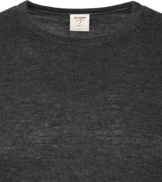 Truien Van Merino Wol Olymp Trui Lvl 5 Antraciet 2 Truien Van Merino Wol Olymp Trui Lvl 5 Antraciet - Afbeelding 2