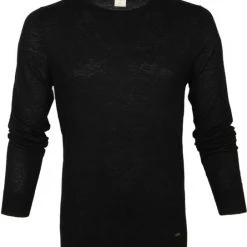 Truien Van Merino Wol Olymp Trui Lvl 5 Zwart