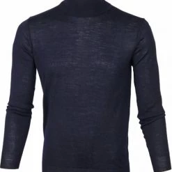 Truien Van Merino Wol Suitable Merino Coltrui Pull Donkerblauw -Truien & Vesten Verkoop winkel 67117 15 1