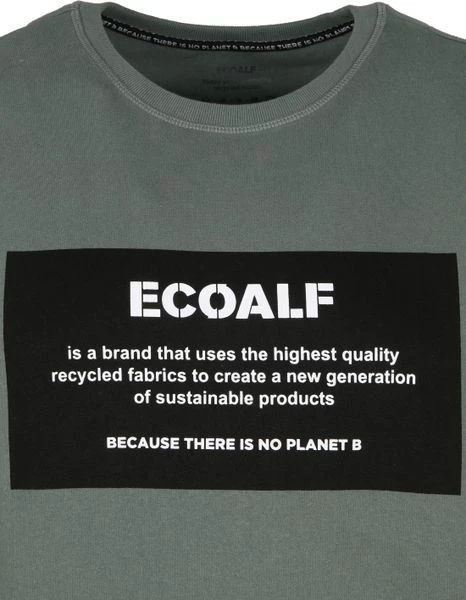 Sweaters Ecoalf Sweater Khaki Groen 2 Sweaters Ecoalf Sweater Khaki Groen - Afbeelding 2