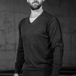 Suitable Katoen Vini Pullover V-Hals Zwart 11 Suitable Katoen Vini Pullover V-Hals Zwart -Truien & Vesten Verkoop winkel 67942 13