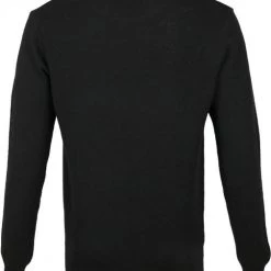 Lamswollen Truien Suitable Fijn Lamswol 7 Garen Pullover O-Hals Zwart -Truien & Vesten Verkoop winkel 67953 4