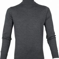Truien Van Merino Wol Suitable Merino 12 Garen Coltrui Antraciet -Truien & Vesten Verkoop winkel 68082 1 1