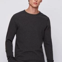 Hugo Boss Pullover Tempest Antraciet -Truien & Vesten Verkoop winkel 68486 5
