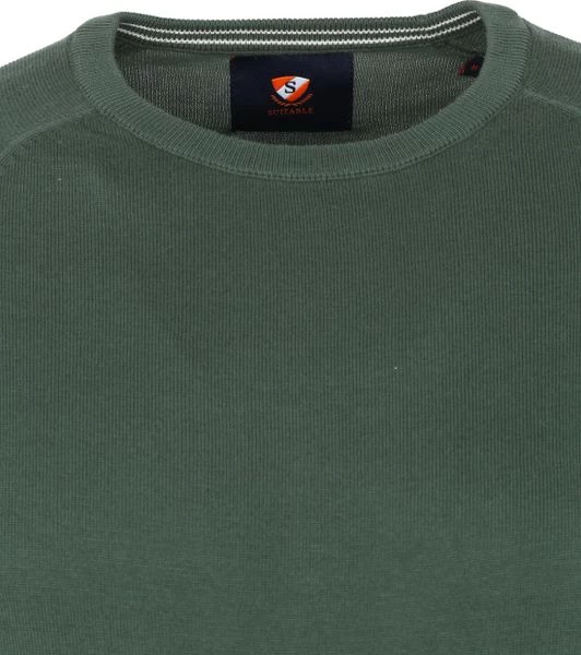 Suitable Scott Pullover Groen 4 Suitable Scott Pullover Groen - Afbeelding 4