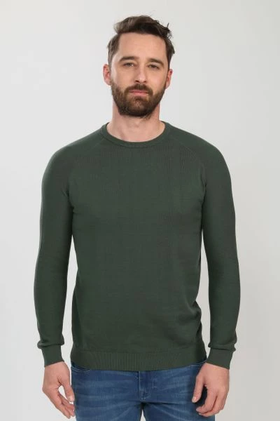 Suitable Scott Pullover Groen 2 Suitable Scott Pullover Groen - Afbeelding 2