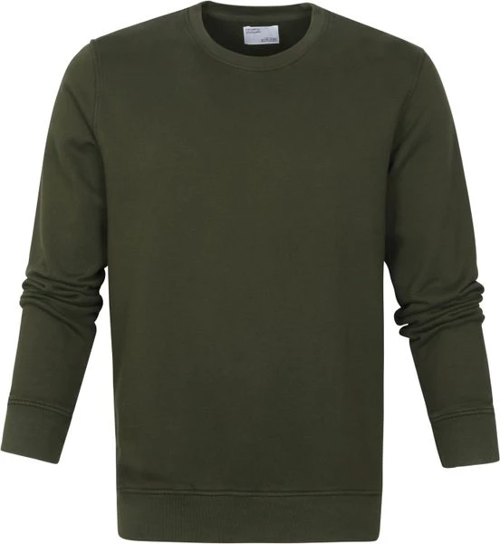 Sweaters Colorful Standard Sweater Zeewier Groen 1 Sweaters Colorful Standard Sweater Zeewier Groen