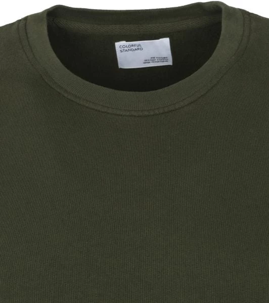 Sweaters Colorful Standard Sweater Zeewier Groen 6 Sweaters Colorful Standard Sweater Zeewier Groen - Afbeelding 6