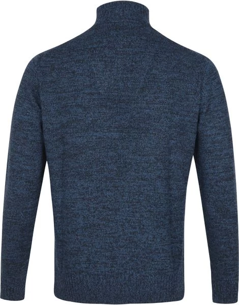 Lamswollen Truien Barbour Half Zip Trui Lamswol Donkerblauw 4 Lamswollen Truien Barbour Half Zip Trui Lamswol Donkerblauw - Afbeelding 4