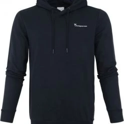 Hoodies KnowledgeCotton Apparel Elm Hoodie Donkerblauw -Truien & Vesten Verkoop winkel 70537 1 1
