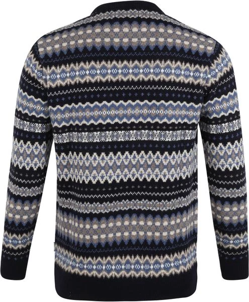 Lamswollen Truien Barbour Isle Trui Wol Dessin Donkerblauw 4 Lamswollen Truien Barbour Isle Trui Wol Dessin Donkerblauw - Afbeelding 4