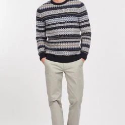 Lamswollen Truien Barbour Isle Trui Wol Dessin Donkerblauw 11 Lamswollen Truien Barbour Isle Trui Wol Dessin Donkerblauw -Truien & Vesten Verkoop winkel 70905 6