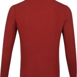 Schipperstruien & Truien Met Rits Suitable George Pullover Half Zip Roest -Truien & Vesten Verkoop winkel 71020 8