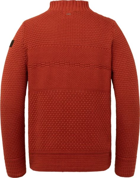 Coltruien Voor Heren PME Legend Coltrui Knitted Rood 2 Coltruien Voor Heren PME Legend Coltrui Knitted Rood - Afbeelding 2