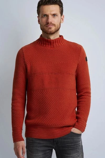 Coltruien Voor Heren PME Legend Coltrui Knitted Rood 3 Coltruien Voor Heren PME Legend Coltrui Knitted Rood - Afbeelding 3