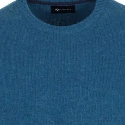Lamswollen Truien Suitable Lamswol Trui O-Hals Petrol Blauw 8 Lamswollen Truien Suitable Lamswol Trui O-Hals Petrol Blauw -Truien & Vesten Verkoop winkel 71295 2