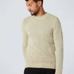 Pullover No-Excess Knitted Trui Beige -Truien & Vesten Verkoop winkel 71444 3