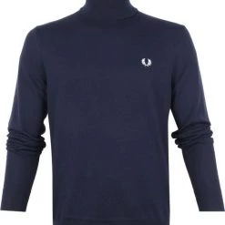 Truien Van Merino Wol Fred Perry Coltrui K9552 Donkerblauw -Truien & Vesten Verkoop winkel 71467 1 1