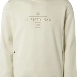 Hoodies No-Excess Hoodie Fifty Logo Ecru