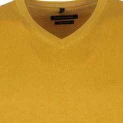 Casa Moda Pullover V-hals Geel -Truien & Vesten Verkoop winkel 71978 5 1